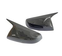 Copri specchietto adatto per T&oyota Per RAV4 2020 2021 2022 CON CORNI DI BUE PORTA LATERALE COPERTURA DELLO SPECCHIO ADESIVO TRIM Car Rear View Cap