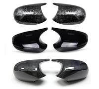 Copri Specchietto Auto Per BMW E90 E91 2008-11 E92 E93 2010-13 M*3 Stile E80 E81 E87 2x Copertura Specchio Car Side Door Tappo Specchietto Retrovisore Specchio Calotta Laterale(ABS Black)