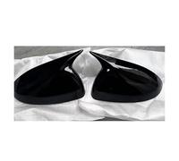 Copri Specchietto Auto Per Chevrolet Per Aveo Per Sonic T300 11-14 Forma Di Specchietto Retrovisore Coperchio Protezione Materiale ABS Specchio Calotta Laterale(Bright Black)