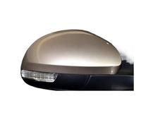 Copri Specchietto Auto Per VW Per Tiguan Per Sharan 2009-2016 Accessori Auto Copertura Specchietto Retrovisore Coperchio Custodia Shell Specchio Calotta Laterale(Gold right)