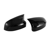 Copri Specchietto Compatibile Con Per Focus MK3 2012 2013 2014 2015 2016 2017 2018 Copertura Specchietto Retrovisore Laterale Tappo Ala Corno Bue Rivestimento Esterno Vista Posteriore(Nero)