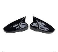 Copri Specchietto Compatibile Con Per Golf VI 5K1 1.4 2008-2012 2 Pezzi Specchietti Retrovisori Per Auto Cover Protector Nero Auto Specchietto Retrovisore Coperture Accessori