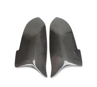 Copri Specchietto Guscio Calotte 2pcs Specchio Coperture Sinistra Destra Lato Retrovisore Tappo Copertura Per BMW 5 6 7 Serie F10 F18 F11 F06 F07 F12 F13 F01 2014 2015 2016(Carbon Grain Black)