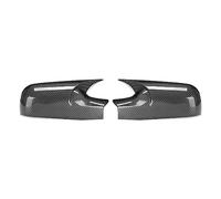 Copri Specchietto Guscio Calotte 2x Tappo Specchietto Retrovisore Auto Specchi Retrovisori Laterali Retromarcia Coperchio Alloggiamento Per Megane 2 MK2 2002-2009 Bat(Fibra di carbonio)