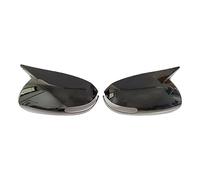 Copri Specchietto Guscio Calotte Per KIA K3 Per Cerato Per Forte 2009-2012 Auto Fibra Carbonio Esterno Corpo Porta Laterale Specchietto Retrovisore Tappo Copertura Borsette(Gloss Black)