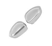 Copri Specchietto Laterale Per Fiat 500 2007-2023 Coppia Di Copri Specchietti Retrovisori Cromati Con Rima Accessori Per Auto 735452185 735452186