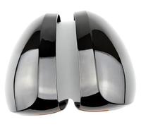 Copri Specchietto Laterale Per VW Per Tiguan 2009 2010 2011 2012 2013 2014 2015 2016 2017 Copertura Laterale Posteriore Coperchio Alloggiamento Parafango(Bright blacK)