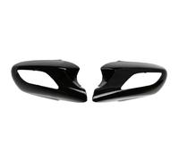 Copri specchietto moto compatibile con ST1300 ST 1300 2002 2011 plastica ABS nero rosso bianco(Black)