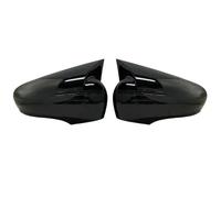 Copri Specchietto Retrovisore Guscio Per Clio 4 IV 2012 2013 2014 2015 2016 2017 2018 2019 2020 Bat Lato Della Copertura Dello Specchio(Bright black)