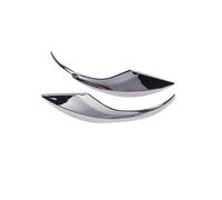Copri Specchietto Retrovisore Laterale In ABS Carbonio E Cromo Per Toyota Per Venza Per Auris 2013 2014 2015 2016 2017 Set Da 2 Pezzi Ricambi Auto(Chrome)