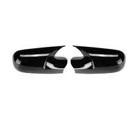 Copri Specchietto Retrovisore Laterale Per Renault Per Megane 2 MK2 2002-2009 Adesivo Per Parafango Modanatura Esterna Della Portiera HGMGFYCX(Glossy Black)