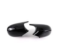 Copri Specchietto Retrovisore Nero Tappi Per BMW Per E90 E91 M3 Style Cover E81 E82 E87 E88 1 3 Series E92 E93 Look In Fibra Carbonio Calotta Specchietto Retrovisore(Black LCI)