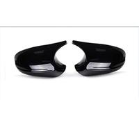 Copri Specchietto Retrovisore Per Bmw Per 118i Per 120i Per E88 Per E90 Per E91 Per E92 Per E93 Calotte Specchietti Retrovisori In Fibra Carbonio Nero Lucido Tappi Specchietti(ABS Black1)