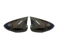 Copri Specchietto Retrovisore Per Fiesta Per MK7 2008-2017 Accessori Per Auto Copri Specchietto Retrovisore Copri Specchietti Laterali Auto Coppia Calotte Specchio(Carbon Fiber Look)