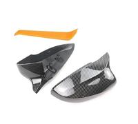 Copri specchietto retrovisore Per Golf 6 MK6 Per GTI 2009 2010 2011 2012-2014 1 coppia Vista posteriore Custodia laterale Trim Sport Style Car Tappi per specchietti retrovisori(Carbon Fiber Look)