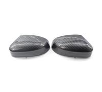 Copri specchietto retrovisore Per La Messa A Fuoco MK2 MK3 2008 2009 2010 | Copertura Llo Specchietto Retrovisore Laterale Nero Brillante In Fibra Di Carbonio 2011 2012 2013 2014 2015 2016 2017