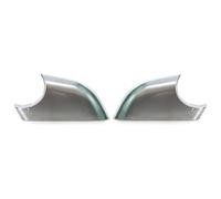 Copri Specchietto Retrovisore Per Model 3 2017-2021 Specchietto Retrovisore Esterno Per Auto Portiera Laterale Coperchio Inferiore Inferiore Calotta Cromata Nera(Silver one pair)