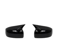 Copri Specchietto Retrovisore Per Per Lancer Per X 10 Per EX Per EVO 2013-2016 Calotta Copri Specchietto Retrovisore Laterale Nera Carbonio Tappi Specchietti(No light Gloss Black)