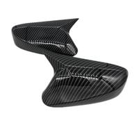 Copri Specchietto Retrovisore Per Russo Per Moderno Per Solaris 1a Per Generazione 2010-2014 2X Calotte Copri Specchietti Laterali Auto Coppia Calotte Specchio(Carbon without light)