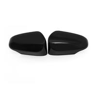 Copri Specchietto Retrovisore Per Toyota Per Yaris 2012-2020 Calotte Specchietti Retrovisori Laterali Sinistr Destro Accessori Sostituzione Dell'auto Auto Coppia Calotte Specchio(Glossy Black-P)