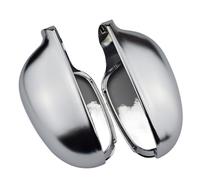 Copri Specchietto Retrovisore Per VW Per Golf Per MK5 2006-2010 Copertura Specchietto Retrovisore Laterale Ricambio In Argento 1K0857538 1K0857537 Tappi Specchietti(Silver Matte Chrome)