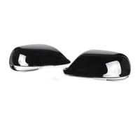 Copri Specchio Retrovisore Tappi Per Custodia Retrovisore Con Vista Posteriore Senza Corsia Assistita Per Q5 SQ5 8R 2009-2017 Per Q7 4L Facelift 2010-2015(Glossy Black)