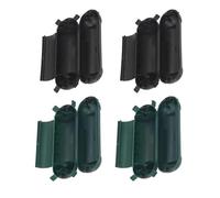 Copri spina da esterno da 4 pacchi, Copri cavo di prolunga esterno regolabile con 2 chiusure Copri cavo di prolunga impermeabilizzante per la luce decorativa delle vacanze