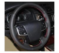 Copri Sterzo Macchina Coprivolante Fai Da Te In Pelle Nera Per Auto Per Toyota Per Camry 2011 2012 2013 2014(Azzurro)