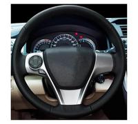 Copri Sterzo Macchina Coprivolante Fai Da Te In Similpelle Nera Per Auto Per Toyota Per Venza Per Camry USA 2012-2017(Rosso)