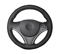 Copri Sterzo Macchina Coprivolante Per Auto In Microfibra E Pelle Traforata Per BMW E90 320i 325i 330i 335i E87 120i 130i 120d X1 E84(Rosso)