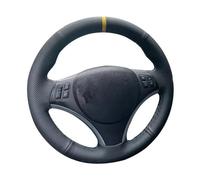 Copri Sterzo Macchina Coprivolante Per Auto In Similpelle Fai Da Te Indossabile Per BMW E90 E91 E92 E93 E87 E81 E82 E88 X1 E84(Rosso)