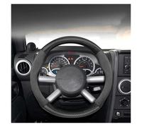 Copri Sterzo Macchina Coprivolante Per Jeep Per Fit Per Renegade Per Compass Per Wrangler Jk Per Grand Per Cherokee Wk2 Jl Per Gladiator Tj(Black M)