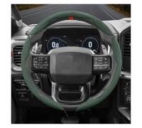 Copri Sterzo Macchina Per Ford Per Fiesta Per Mondeo Per Ranger Per Kuga Per Transit Per Custom Per Puma Per Fusion Per Mk8 Coprivolante In Pelle Scamosciata(Green O 3-P)