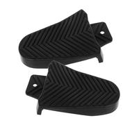 Copri Tacchette Bici da Corsa Nero Abs, Set Portatile per Scarpe | Installazione Facile, Uso Versatile, Chiusura Automatica, per Pedali e Protezione Tacchette, Colore Nero