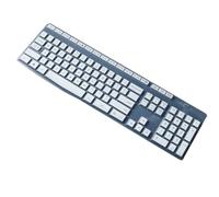 Copri tastiera per MK345 K345 Keyboard Silicon Protectors Pelle Ergonomic Protective Home Office Cover