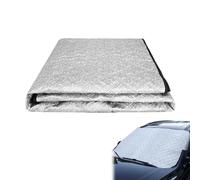 Copri Telo Parabrezza, Copri Parabrezza Auto, Ripiegabile Copertura Parabrezza, Parasole Auto Esterno, Protezione da Sole, Gelo, Neve, Grandine, Adatto La Maggior Parte dei Veicoli, 140 x 95cm