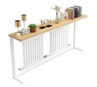 Copri Termosifone Moderno Copri Calorifero Tavolino Dietro Il Divano con Vano Portaoggetti Superiore per Ingresso Corridoio(80x90x20cm/31x35x8in)