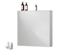 Copri Termosifone Moderno, Copritermosifone in Legno e Plastica per la Casa, Rivestimento a 3 Lati, con Divisori per Riporre Gli Oggetti, per Soggiorno, Corridoio(60 * 70 * 15cm/24 * 28 * 6in)