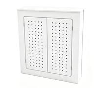 Copri Termosifone Moderno, Robusta e Durevole, Lavabile, Copritermosifoni | Copricalorifero, PVC, Facile da Installare, per Camere da Letto, Nasconde Tubature a Vista(80x60x15cm/31x24x6in)