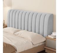 Copri testata letto Di Fascia Alta Letto Matrimoniale Singola, Copritestiera Letto Elasticizzato Trapuntato In Peluche Corto, Imbottito/Pelle/Legno/Ferro Testiera Protezione Copertura(Size:180CM,Color