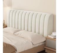 Copri testata letto Di Fascia Alta Letto Matrimoniale Singola, Copritestiera Letto Elasticizzato Trapuntato In Peluche Corto, Imbottito/Pelle/Legno/Ferro Testiera Protezione Copertura(Size:190CM,Color