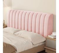 Copri testata letto Di Fascia Alta Letto Matrimoniale Singola, Copritestiera Letto Elasticizzato Trapuntato In Peluche Corto, Imbottito/Pelle/Legno/Ferro Testiera Protezione Copertura(Size:180CM,Color