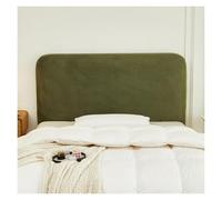 Copri testata letto in velluto, copri Testiera Letto matrimoniale singolo | Elasticizzata morbida Coperture Testiera Tutto Compreso, Lavabile Fodera Protezione Antipolvere Decorazione(Green,200cm)