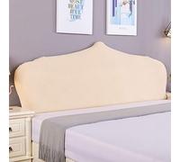 Copri Testata Letto Matrimoniale Copertura/Copertina Elastica Fodera Elastica Protezione Peluche Testata Addensare Elastico All-inclusive Coperchio Soft Cover Lavabile,C-170cm-180cm