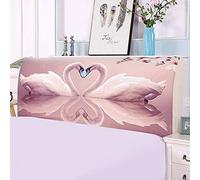 Copri Testata Letto Matrimoniale/Singolo Copertura per Testiera per Letto Fodera Elastica Premium Protezione Copritestata Testata Cover Lavabile per Decorazione Camera (Color : B, Size : 200cm)