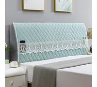 Copri Testata Letto Per Letto Singolo,matrimoniale,king Size Semplice Copritestata Antipolvere Copertura Testiera Letto Con Tasche Decorazione Moderna Per Camera Da Letto-Green||65 * 200cm