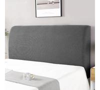 Copri testata Testiere Spalliera Letto Elasticizzata Tessuto Liscio Tinta Unita