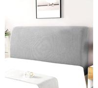 Copri testata Testiere Spalliera Letto Elasticizzata Tessuto Liscio Tinta Unita