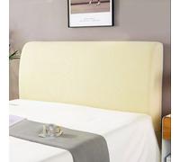Copri testata Testiere Spalliera Letto Elasticizzata Tessuto Liscio Tinta Unita