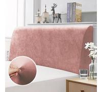 Copri testata Testiere Spalliera Letto Elasticizzata Velluto Liscio Tinta Unita